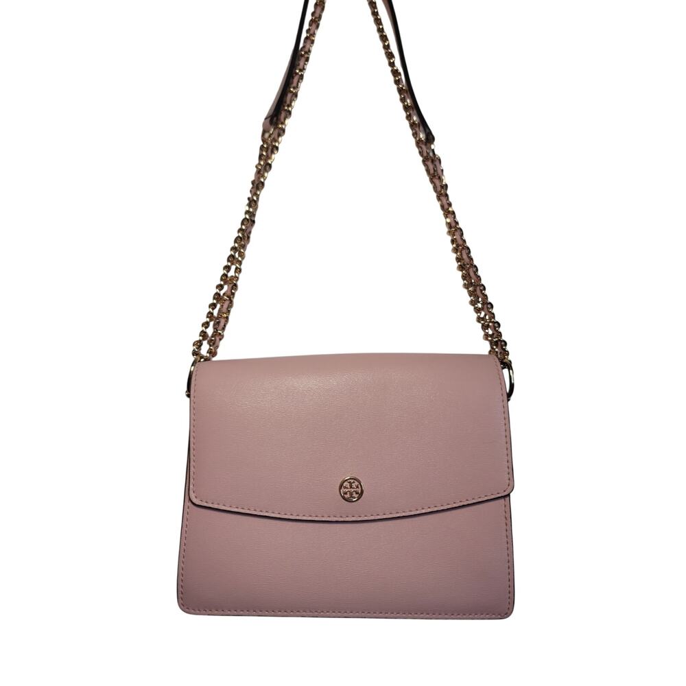 Tory Burch Robinson Convertible Shoulder Bag Blush Pink